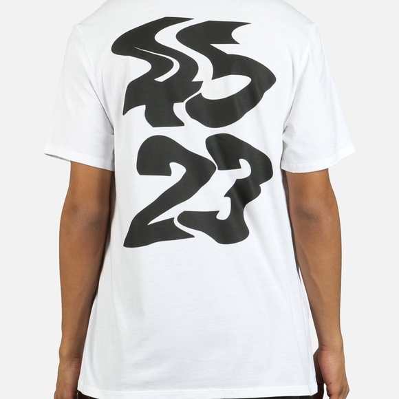 Nike Air Jordan Legacy AJ11 XI Retro 11 Concord T-Shirt BQ0260-100 (White/Black) - Picture 4 of 4